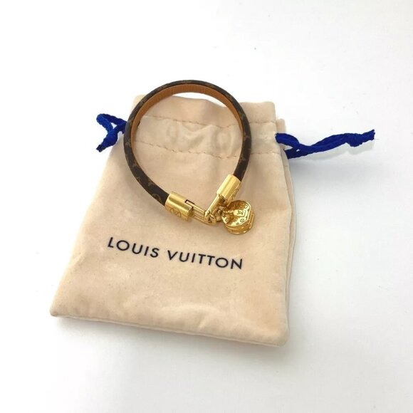 LOUIS VUITTON Monogram Bracelet-LV Tribute Boite Chapeau Bracelet - Picture 2 of 16